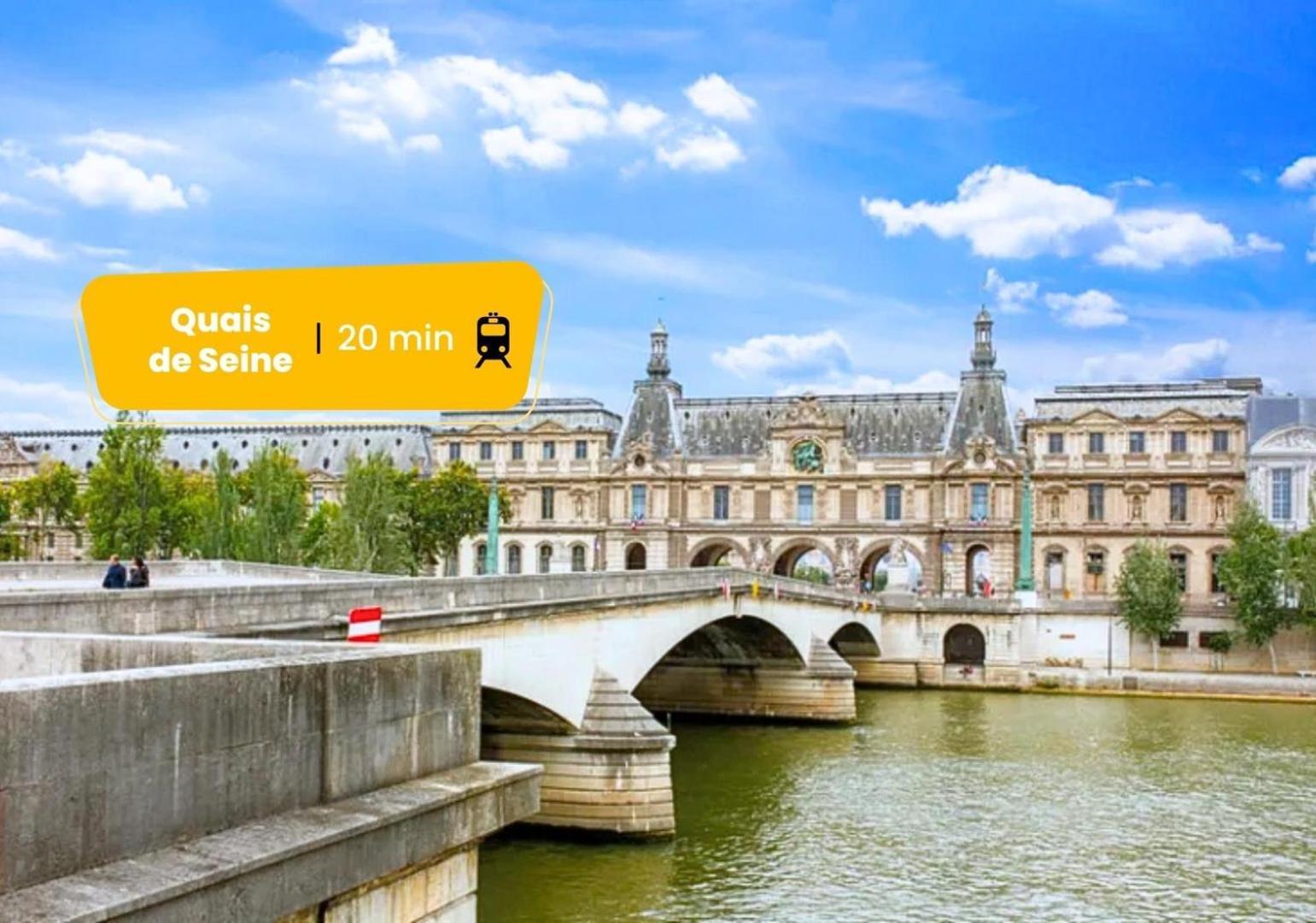 127 Suite Moshe - Superbe Appartement A Paris. 외부 사진