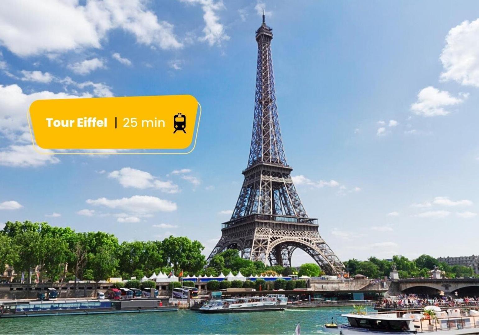 127 Suite Moshe - Superbe Appartement A Paris. 외부 사진